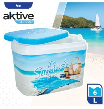 Nevera portátil rígida 6 litros Its Summer Time 2