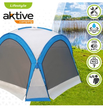 Carpa camping con mosquitera 2