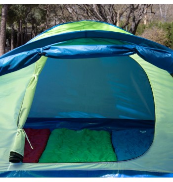 Tienda de campaña para 3 personas con avance 2