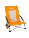 Silla plegable baja 50x51x67 cm naranja