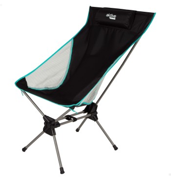 Silla plegable camping ultracompacta c/cojín