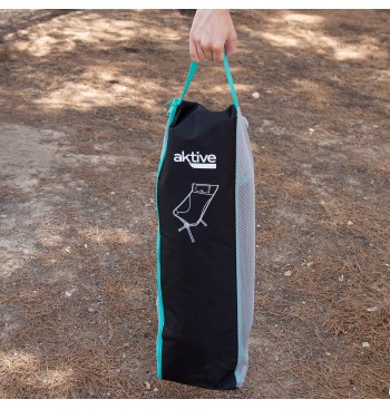 Silla plegable camping ultracompacta con cojín 2