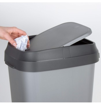 Curver Cubo de basura con tapa basculante Dual Swing... 2