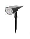 Foco solar LED 5-10 lúmenes instalación 2 en 1