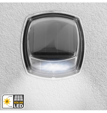 Set de 2 apliques solares LED 3 lúmenes 2