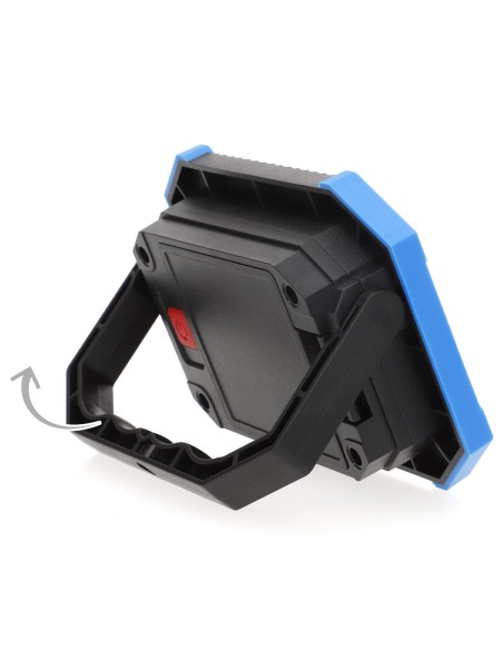 Foco LED portátil multiusos con 2 colores y 4 modos de luz