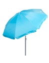 Sombrilla playa 8 varillas 180 cm azul