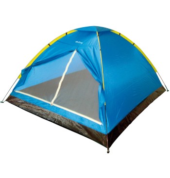 Tienda campaña dome para 4 personas 210x240x130 cm Aktive