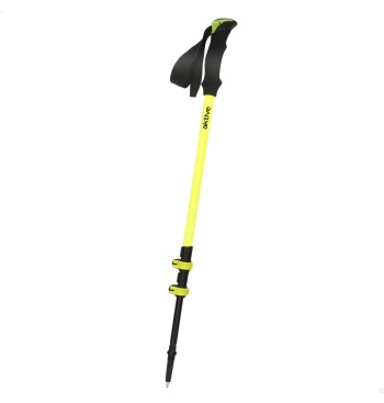 Bastón extensible trekking 62-135 cm 3 sec c/empuñadura eva