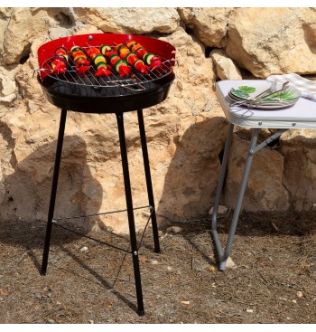 Barbacoa de carbón 4 alturas 2