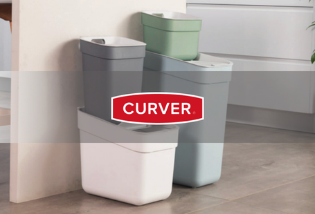 Banne menu Curver, marca invitada.